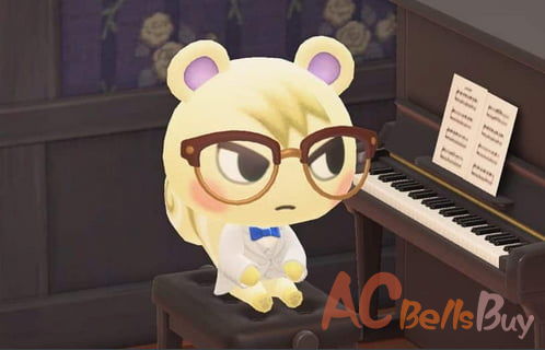 Marshal Villager on piano